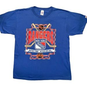 Vintage New York Rangers XL Tee Shirt New York Rangers Logo 7